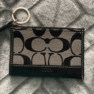 Coach Keychain ID/card holder